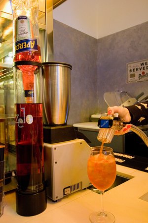 Sistema spritz refrigerato